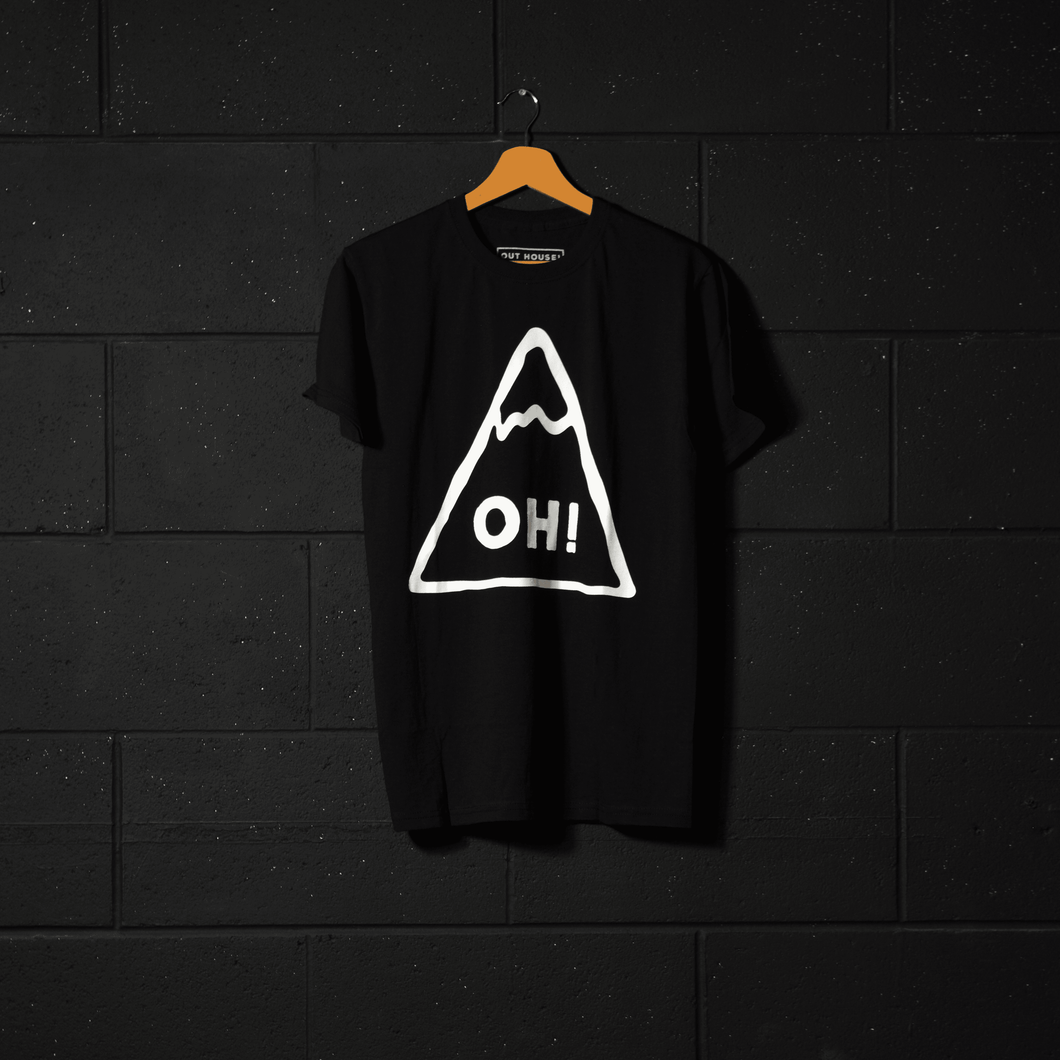 Black OH! Tee