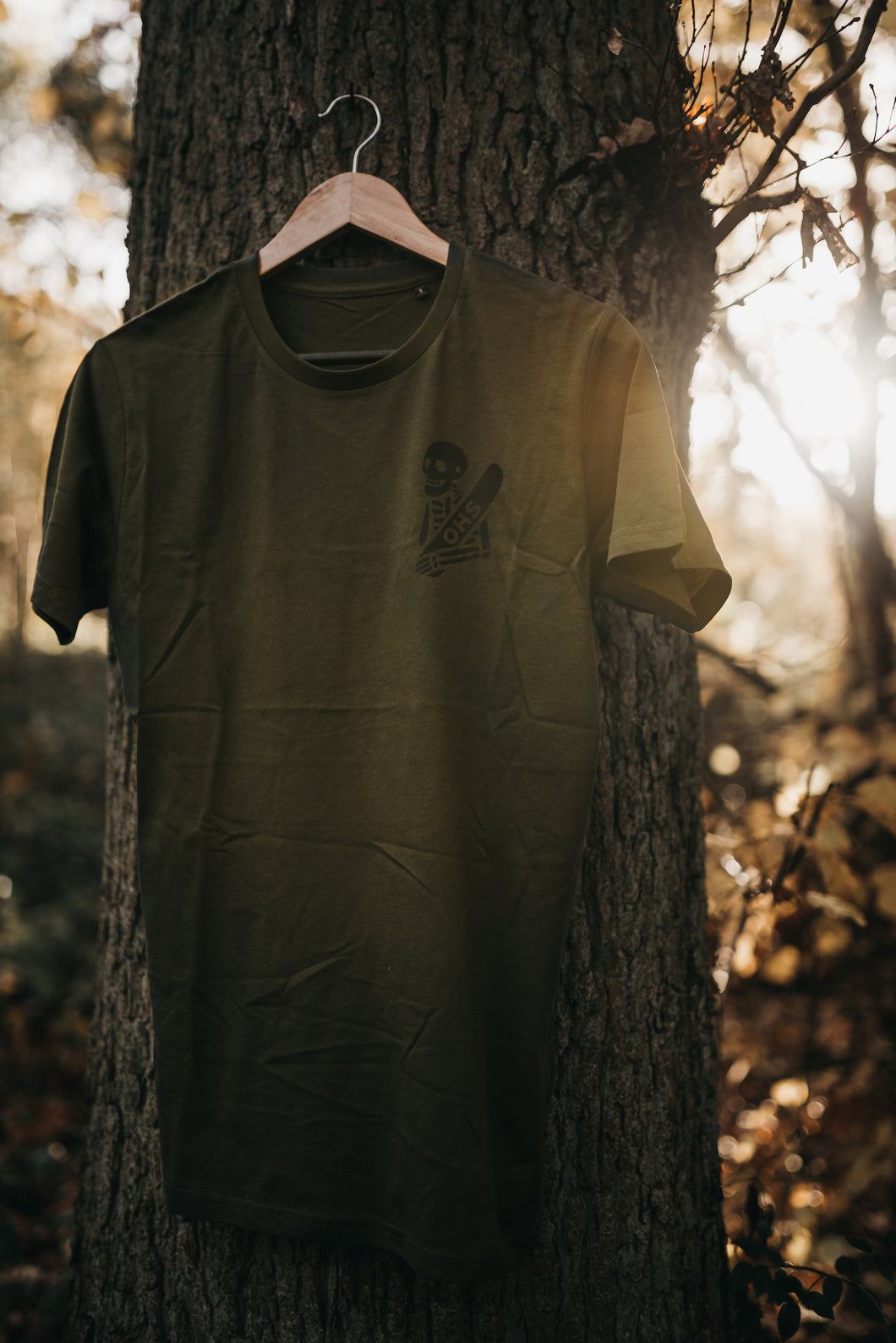 Khaki Skully T-Shirt